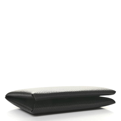 Hermes Epsom Calvi Card Case Black 4 of 7