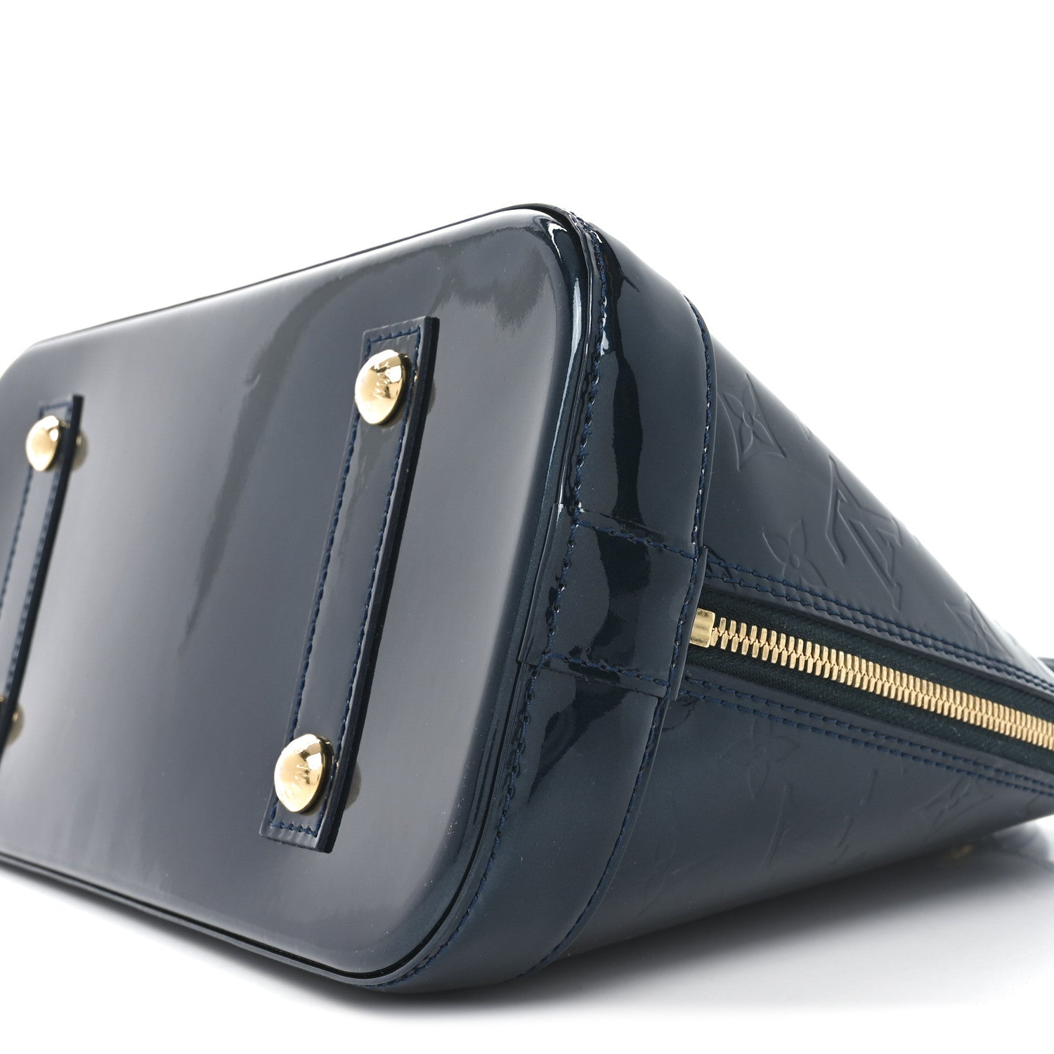 Louis Vuitton Vernis Alma PM Blue Nuit 9 of 9
