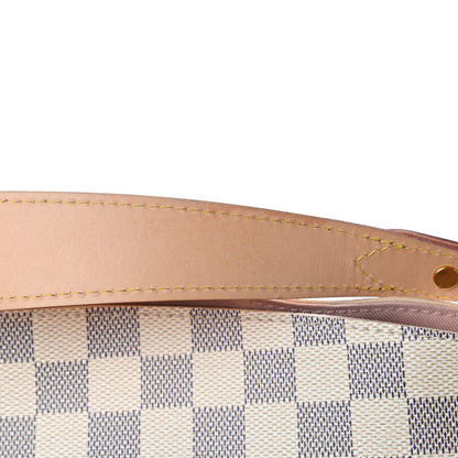 Louis Vuitton Damier Azur Graceful MM Rose Ballerine 12 of 12