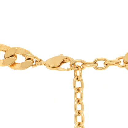 Christian Dior Metal Danseuse Etoile Chain Choker Necklace Gold 5 of 6