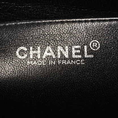 Chanel Caviar Quilted Jumbo Kelly Flap Black 6 of 12