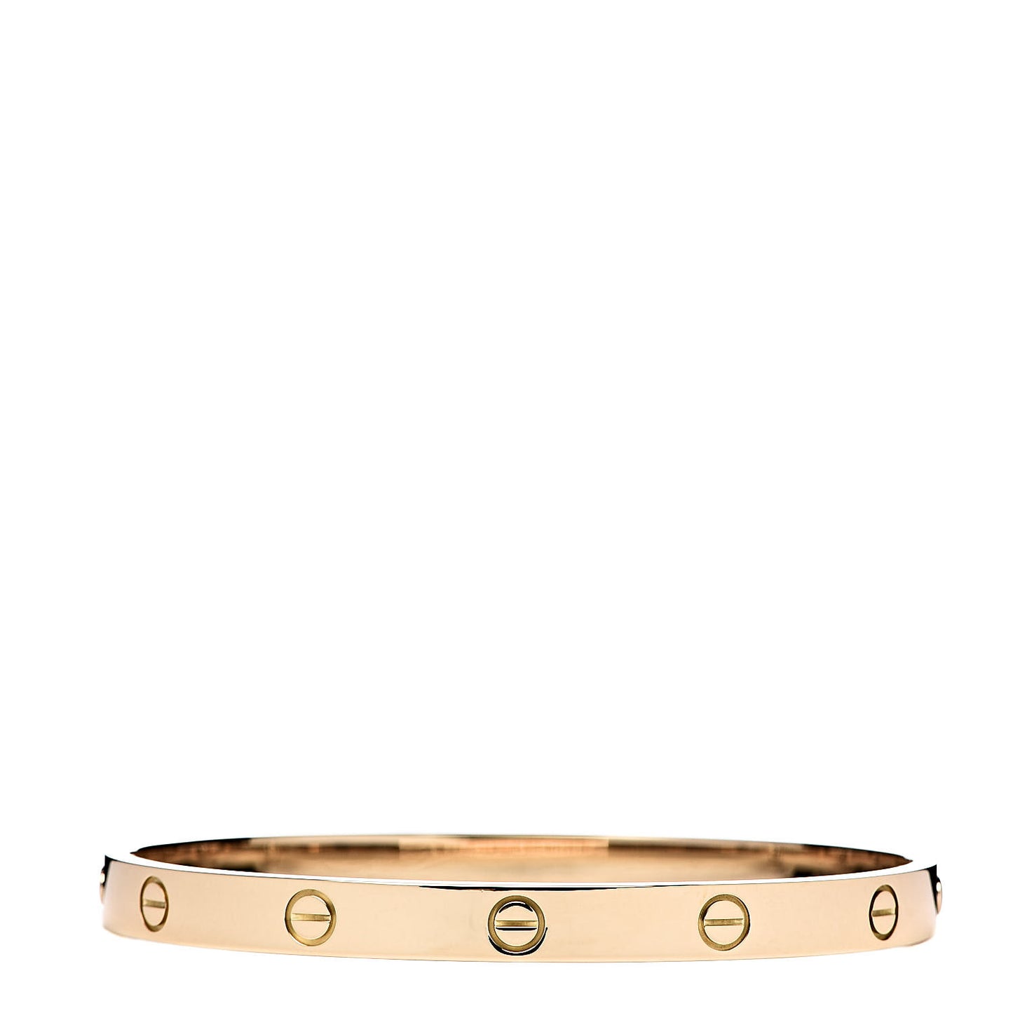 18K Yellow Gold LOVE Bracelet 19