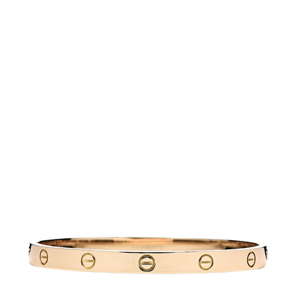 Cartier 18K Yellow Gold LOVE Bracelet 19 3 of 8