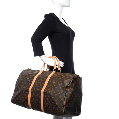 Louis Vuitton Monogram Keepall 55 2 of 13