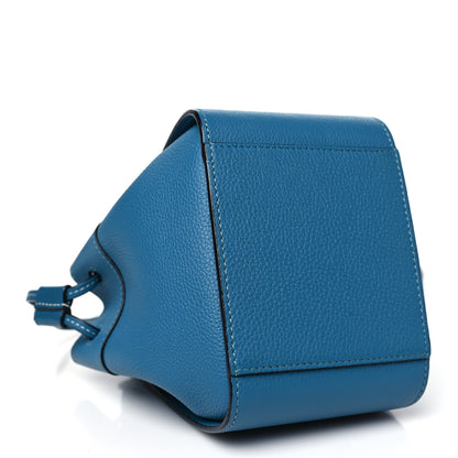 Loewe Calfskin Mini Hammock Shoulder Bag Dark Blue 4 of 10