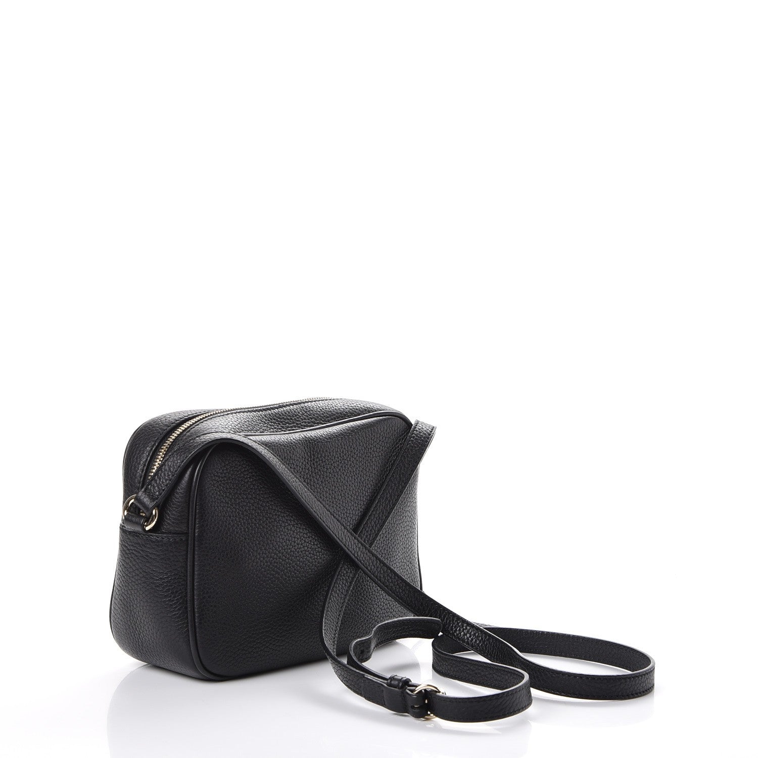 Gucci Pebbled Calfskin Small Soho Disco Bag Black 3 of 8