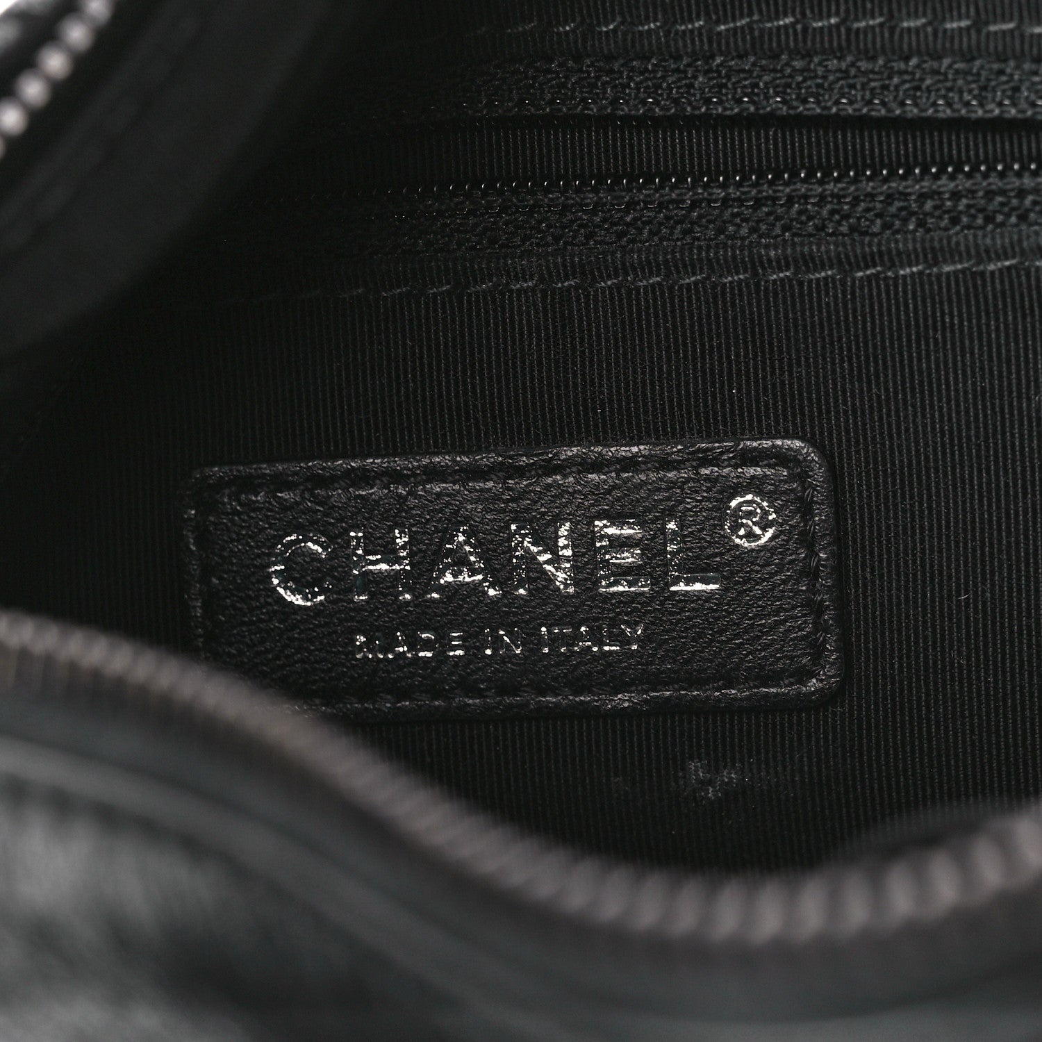 Chanel Aged Calfskin Chevron Quilted Small Gabrielle Hobo So Black 6 of 11