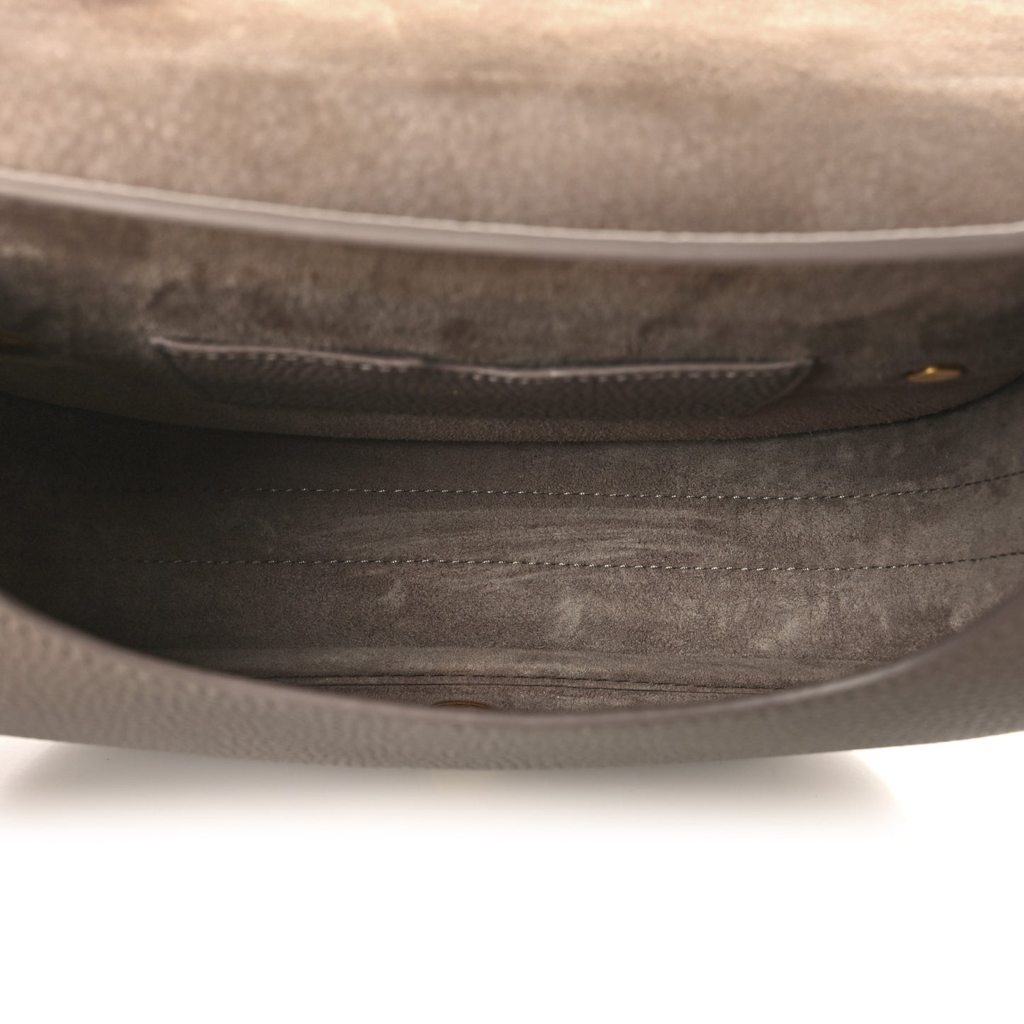 Grained Calfskin Medium Bobby Flap Taupe