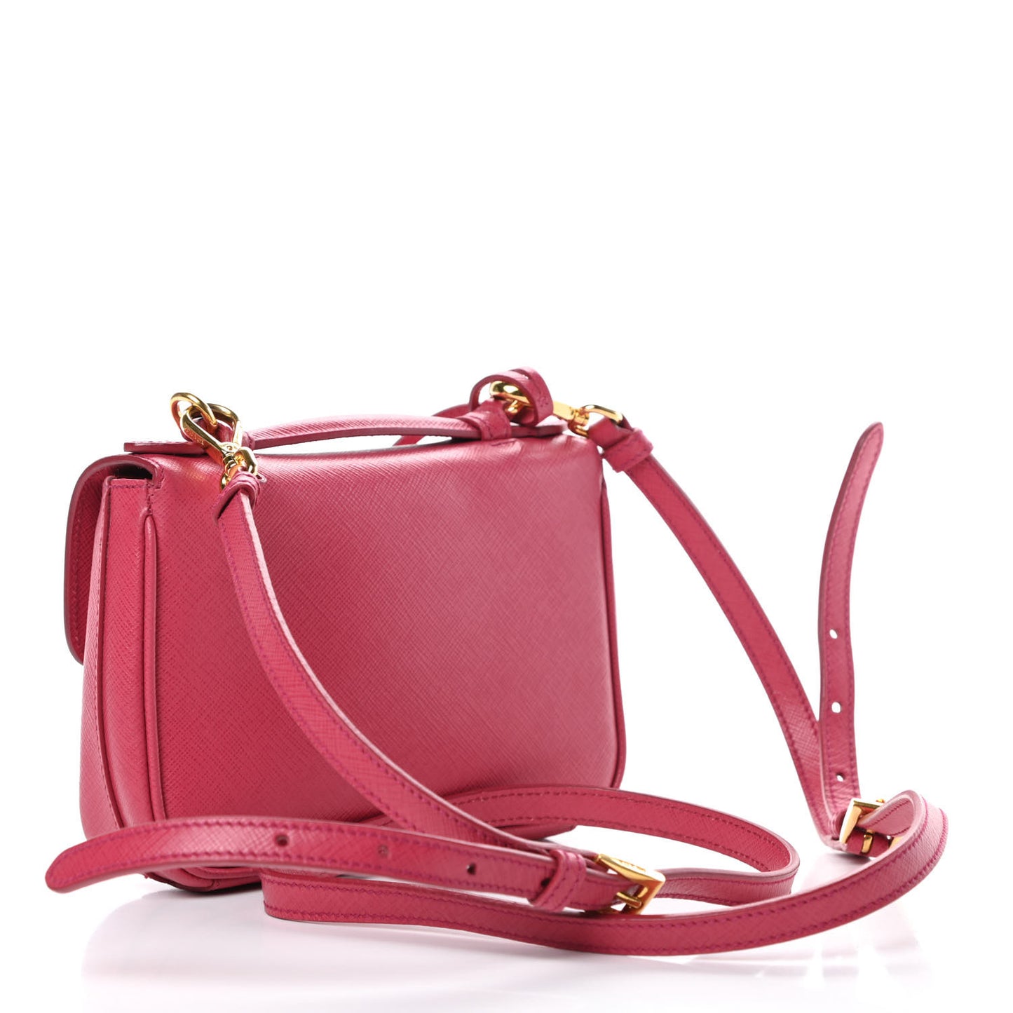 Saffiano Lux Mini Sound Crossbody Ametista