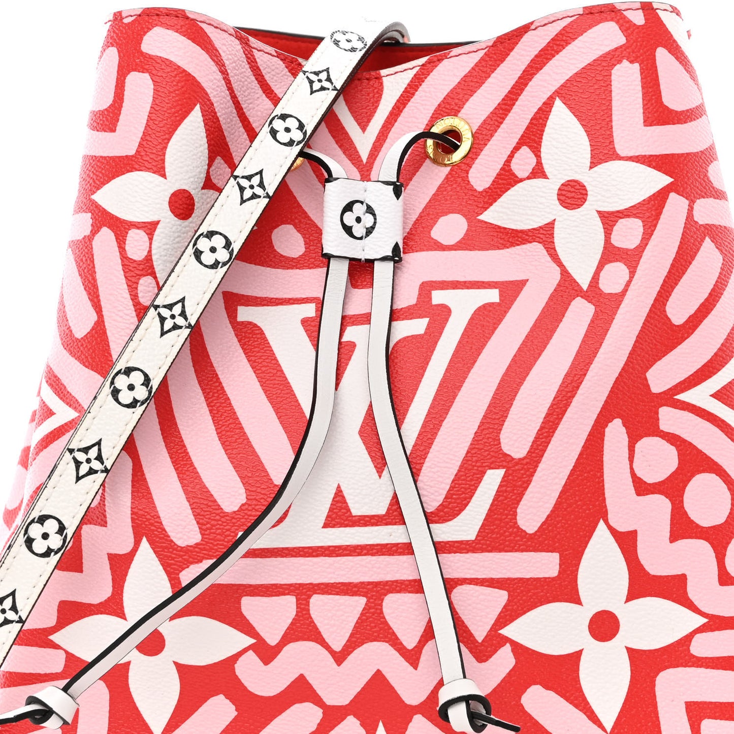 Monogram Giant Crafty NeoNoe MM Rouge Rose Creme