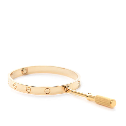Cartier 18K Yellow Gold LOVE Bracelet 17 4 of 6