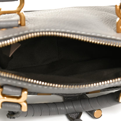 Chloe Calfskin Mini Marcie Satchel Cashmere Grey 6 of 13