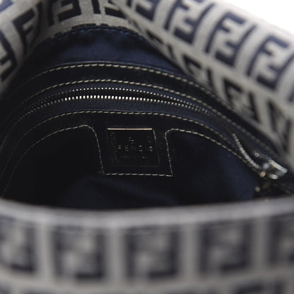 Fendi Zucchino Mama Baguette Navy 7 of 8