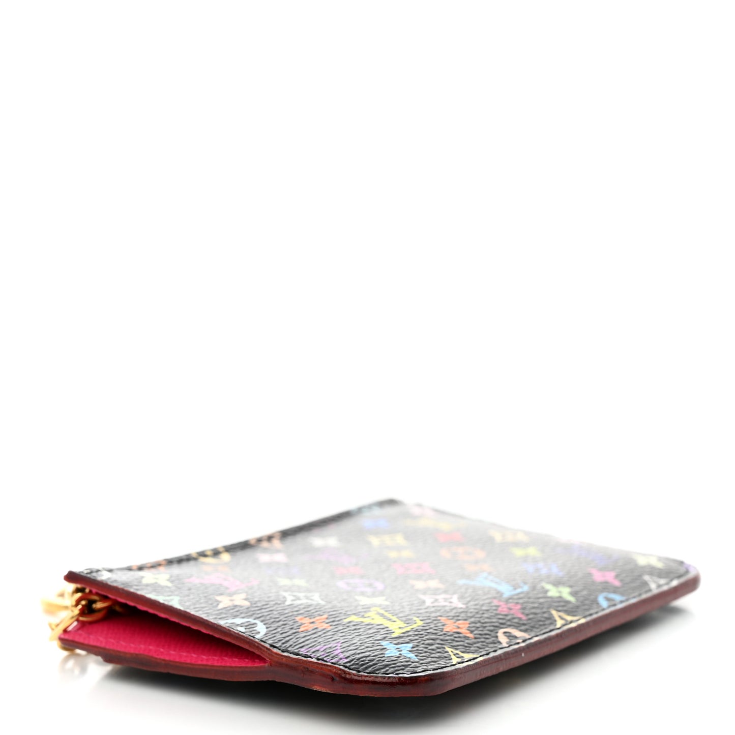Monogram Multicolor Key Pouch Black Grenade