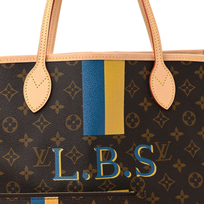 Louis Vuitton Monogram My LV Heritage Neverfull GM White Bleu Clair 7 of 9