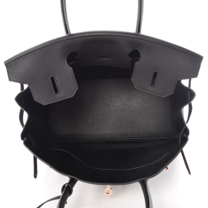 Hermes Togo Birkin 30 Black 7 of 31