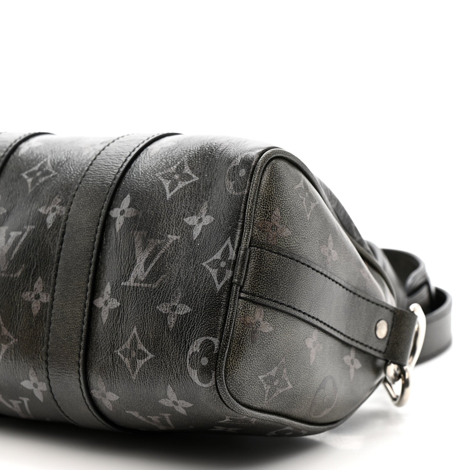 Louis Vuitton Brushed Monogram Eclipse Keepall Bandouliere 25 10 of 11