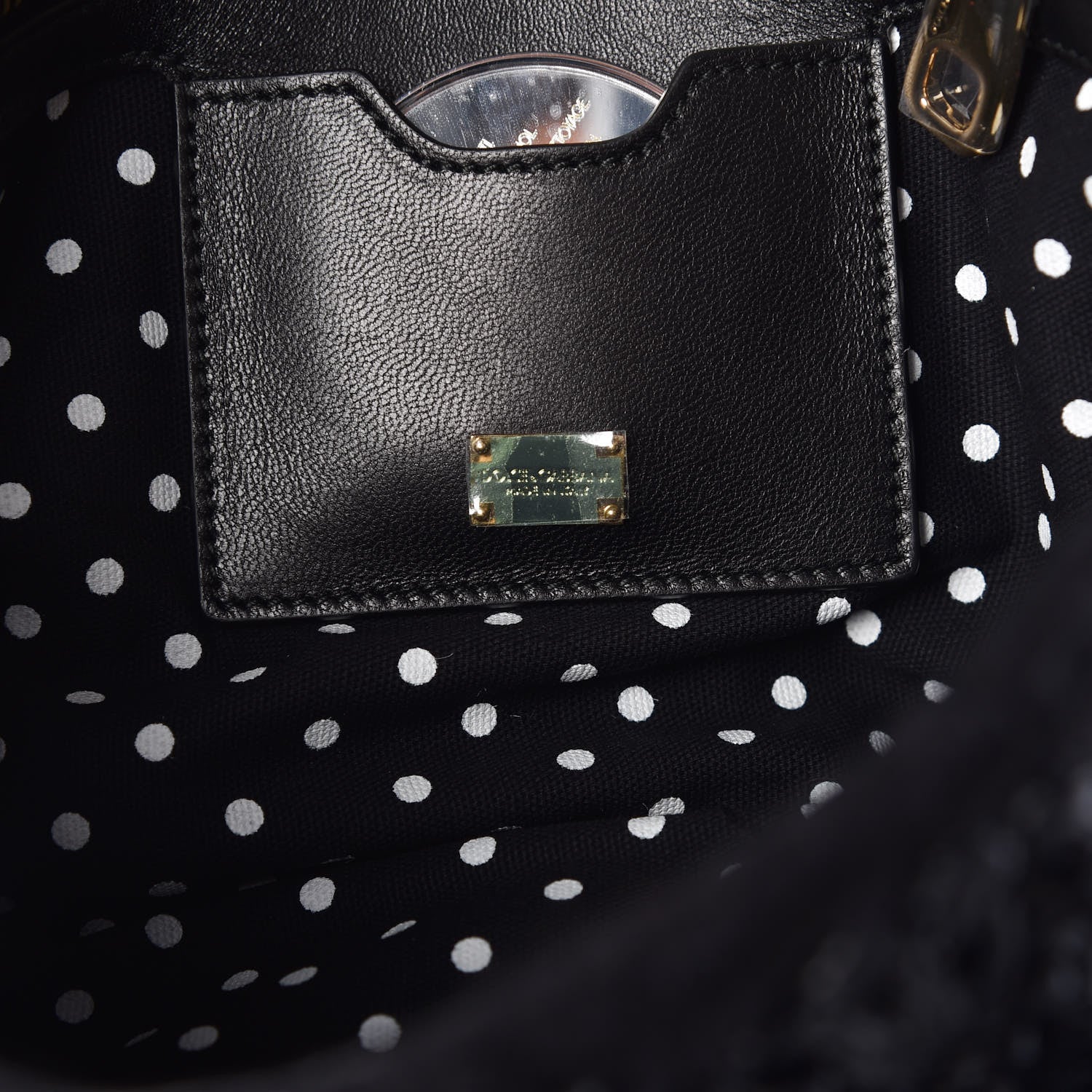 Dolce & Gabbana Woven Raffia Embellished Chain Flap Bag Black Multicolor 6 of 6