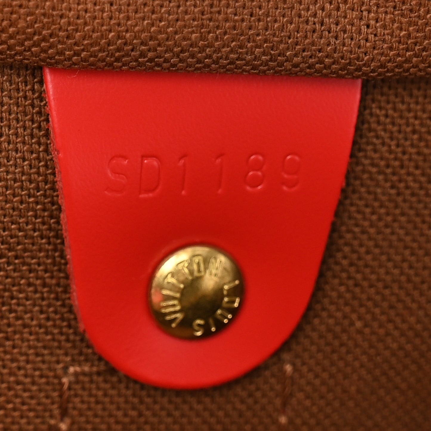 Calfskin Monogram Keepall Bandouliere 50 Coquelicot