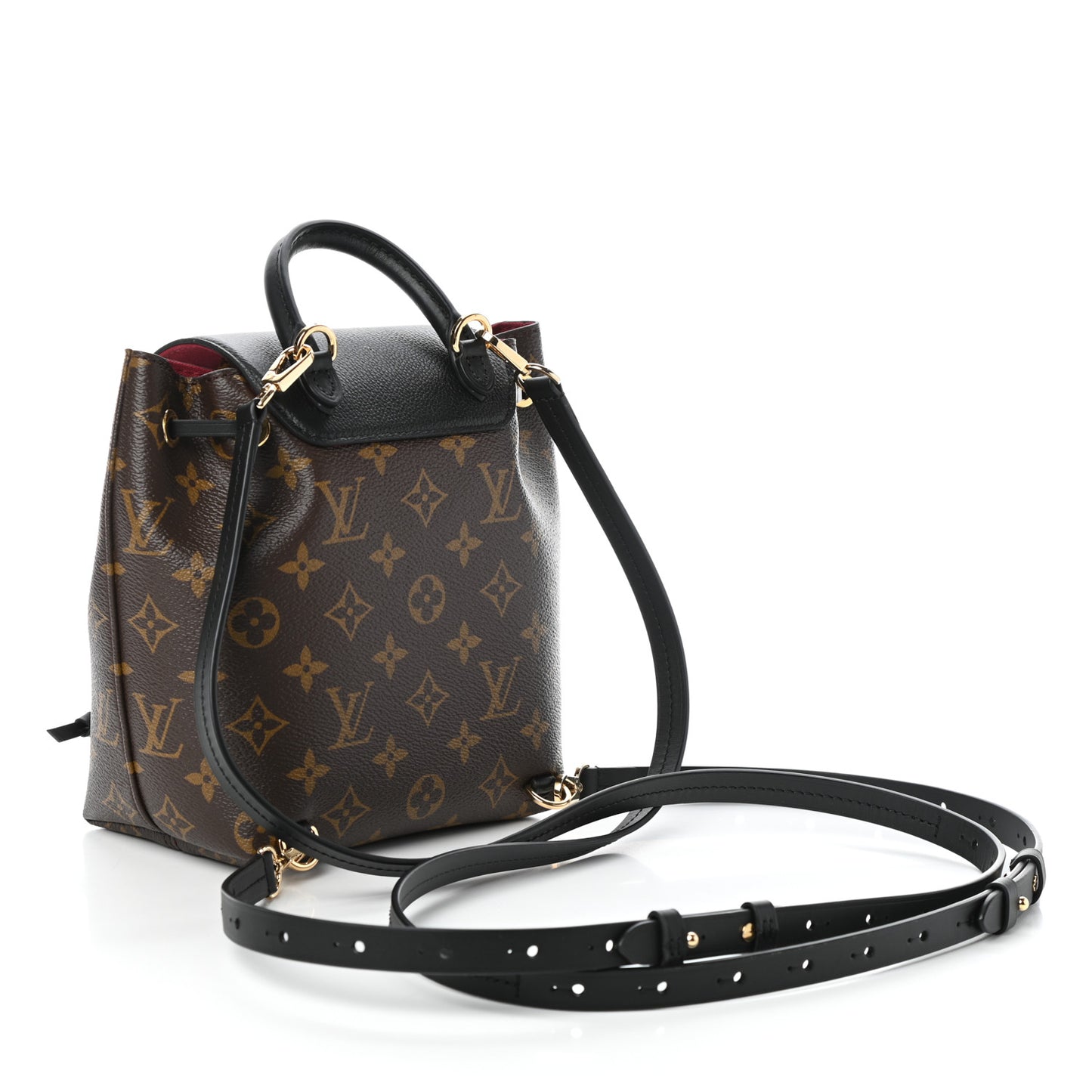 Monogram BB Montsouris NM Backpack Black