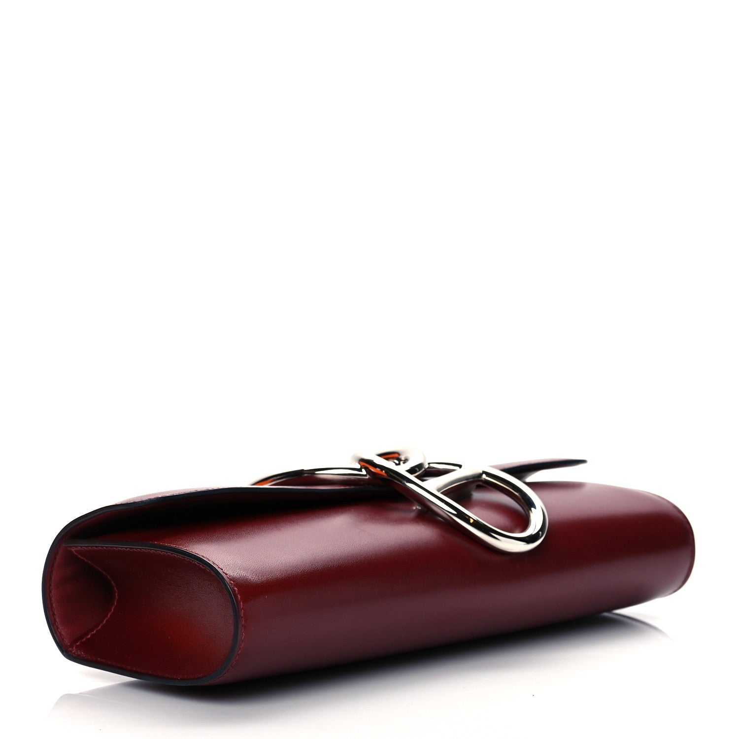 Hermes Tadelakt Egee Clutch Rouge H 4 of 11