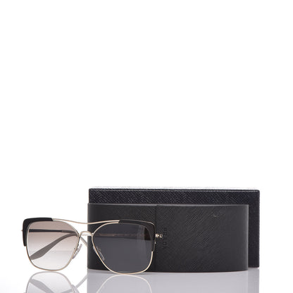 Prada Sunglasses SPR54V Black Gold 7 of 7