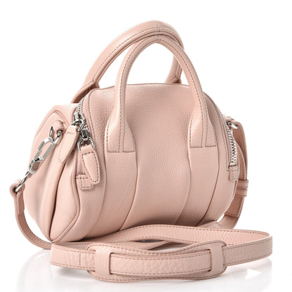 Alexander Wang Pebbled Lambskin Mini Rockie Pale Pink Rhodium Hardware 3 of 7