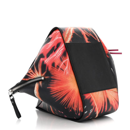 Loewe Calfskin Small Lunar New Year 2018 Hammock Shoulder Bag Black Multicolor 4 of 11
