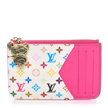 Louis Vuitton LV X TM Monogram Romy Card Holder Kawaii Pink 1 of 7