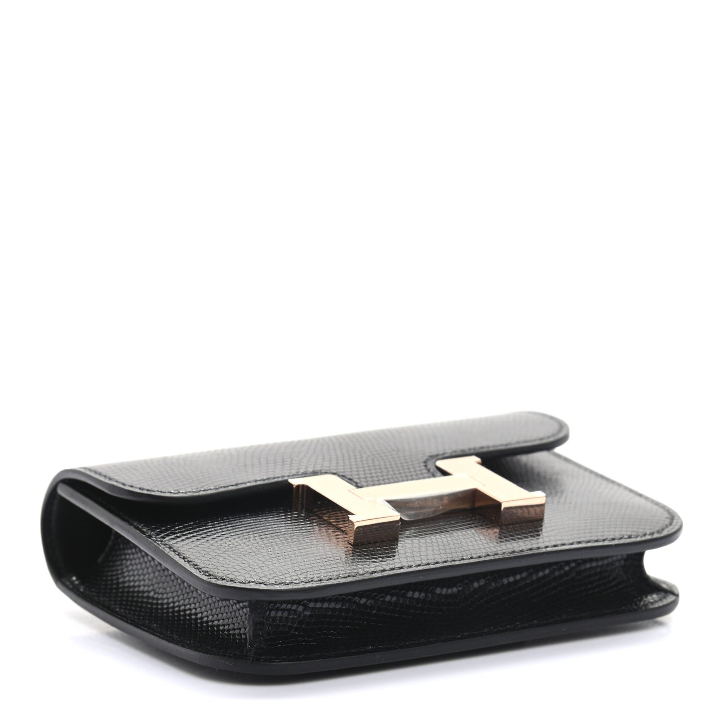 Lizard Constance Slim Wallet Black