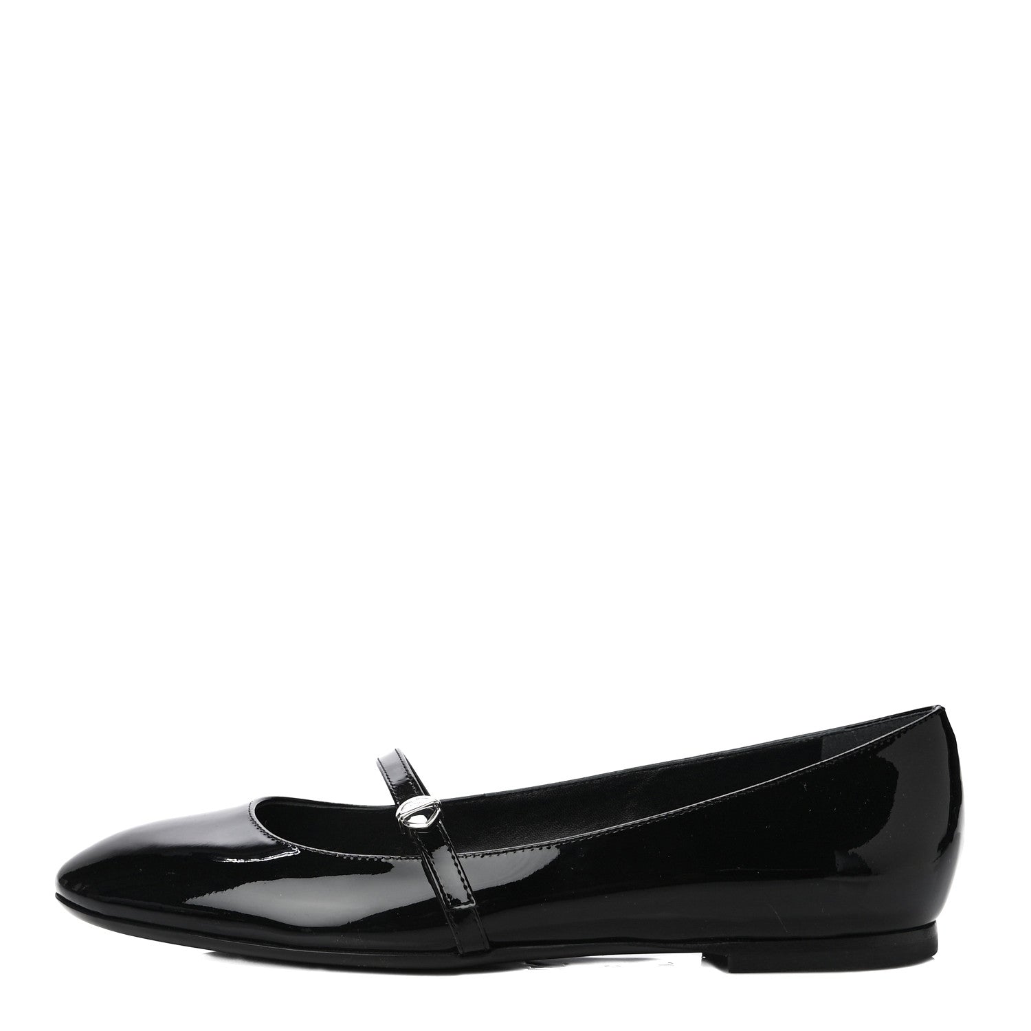 Louis Vuitton Patent Uniformes Ballet Flats 37.5 Black 1 of 8