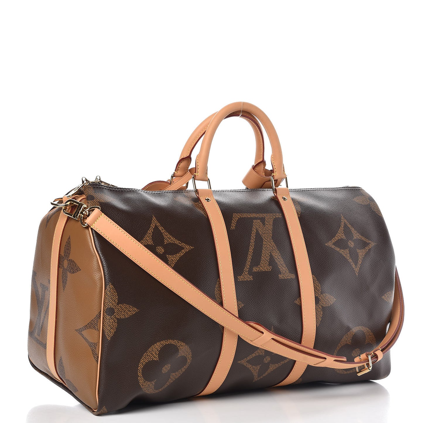 Reverse Monogram Giant Keepall Bandouliere 50