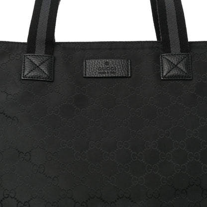 Gucci Nylon Monogram Vertical Tote Black 8 of 11