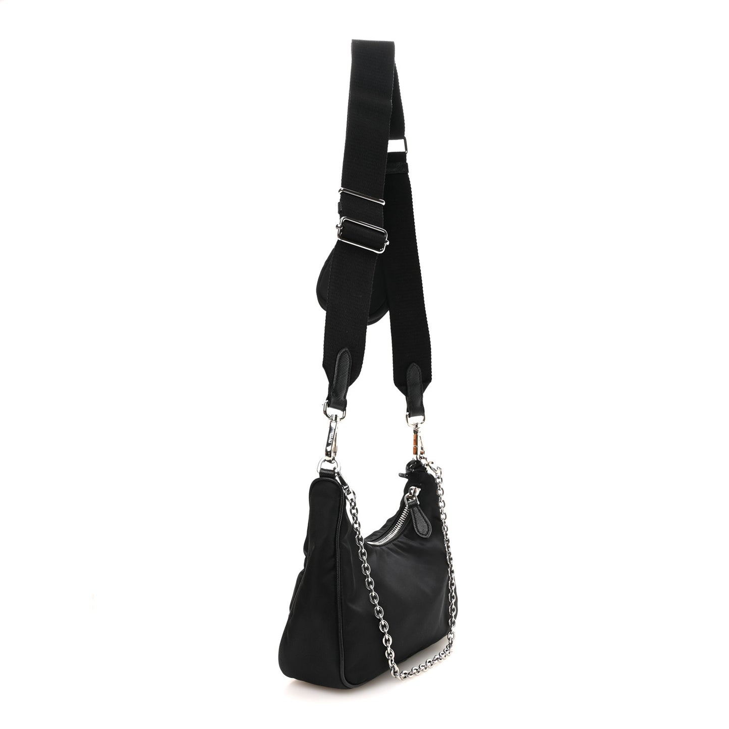 Nylon Re-Edition 2005 Shoulder Bag Black