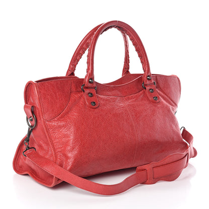 Balenciaga Agneau Classic Hardware Part Time Rouge Coquelicot 3 of 8