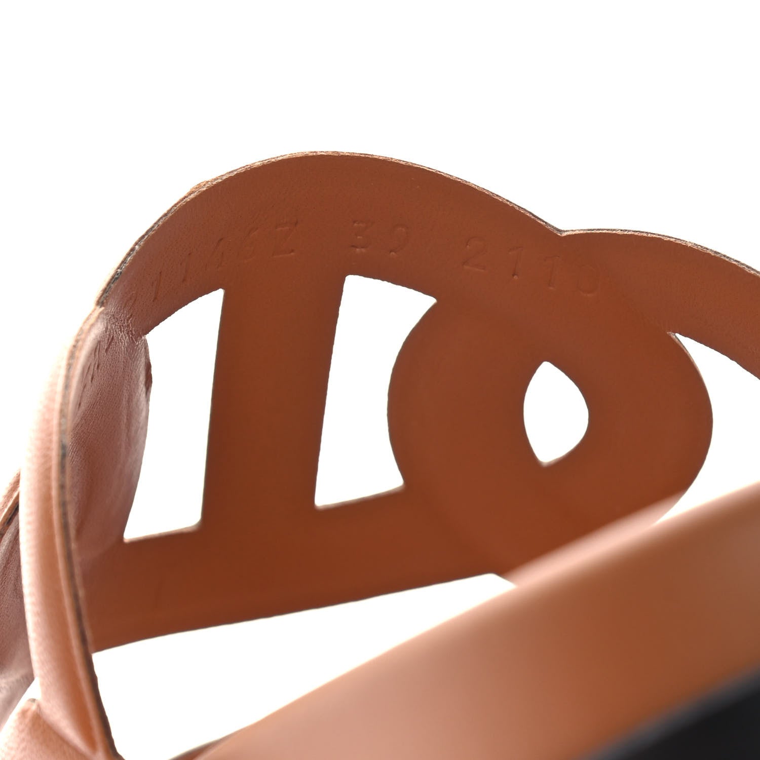 Hermes Nappa Extra Sandals 39 Gold 9 of 10