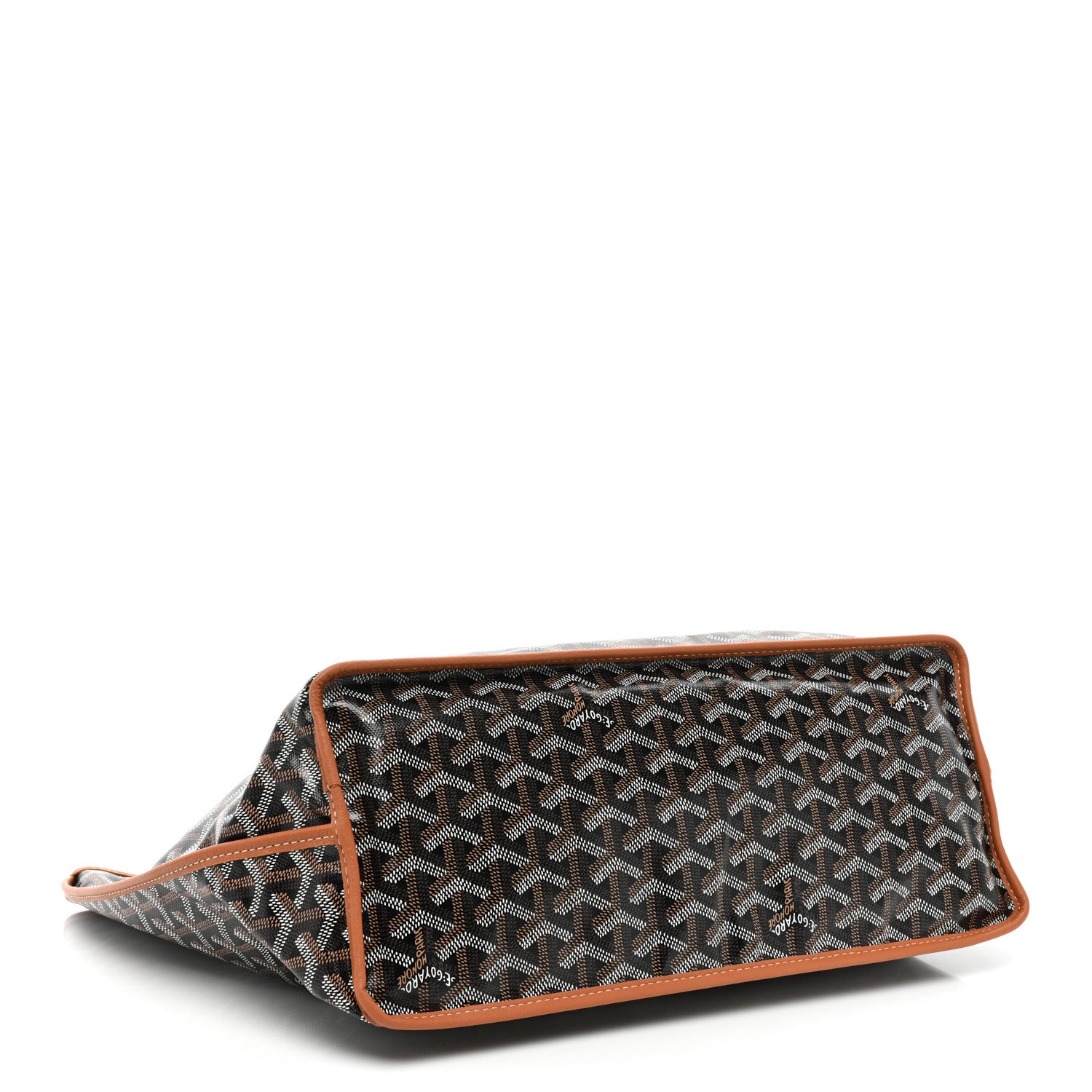 Goyard Goyardine Reversible Anjou PM Black Gold 5 of 10