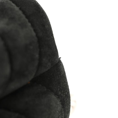 Saint Laurent Suede Calfskin Y Quilted Monogram Small Loulou Chain Satchel Black 14 of 14