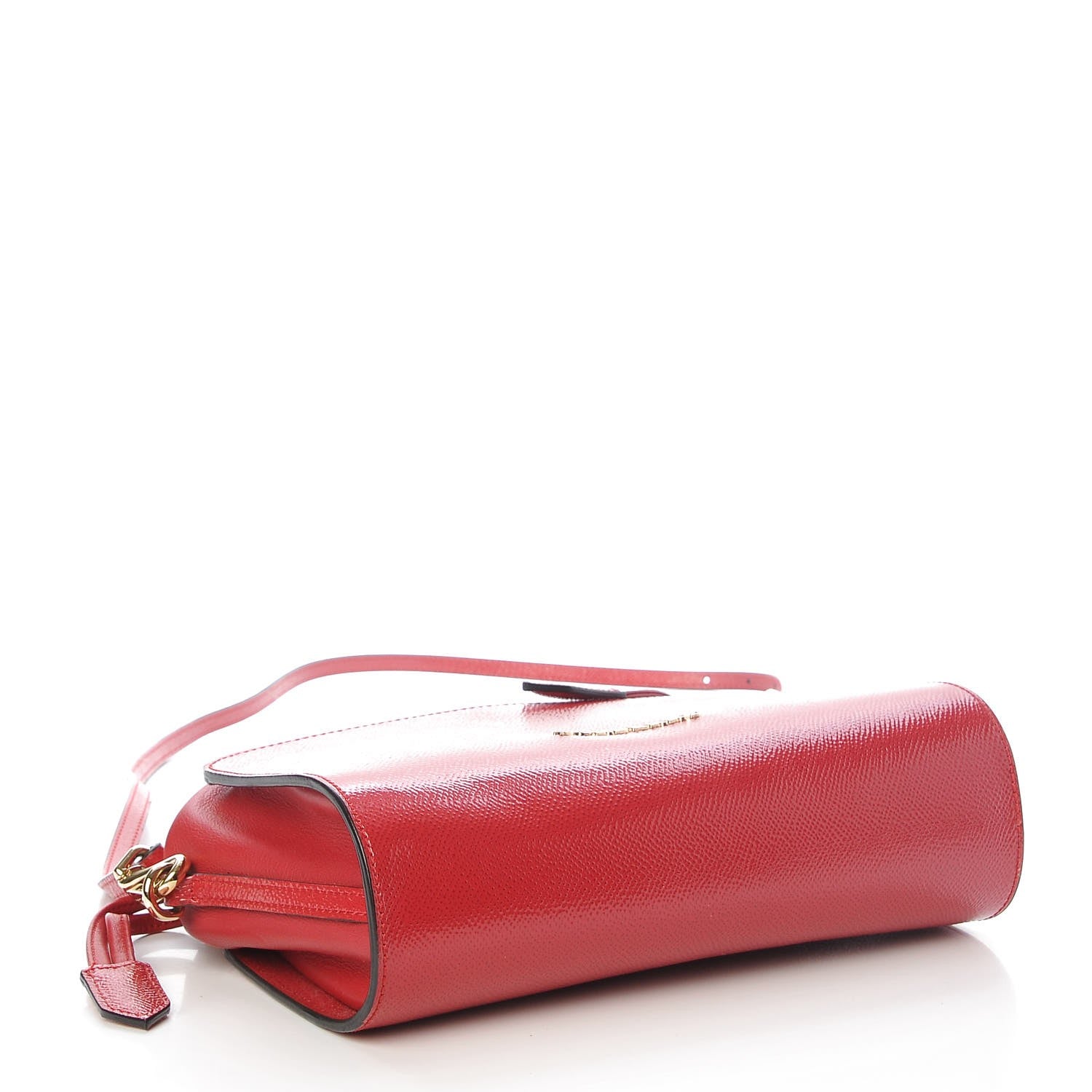 Burberry Patent Small Dinton Crossbody Bag Bright Rose 4 of 8