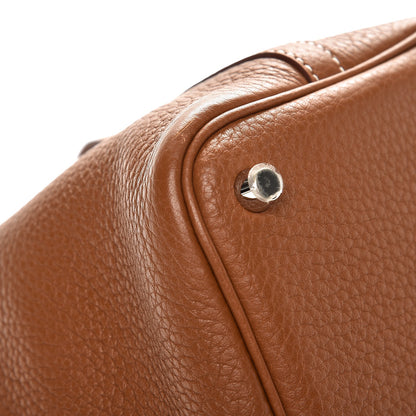 Hermes Taurillon Clemence Picotin Lock 18 PM Gold 7 of 8