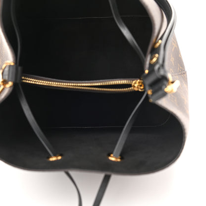 Louis Vuitton Monogram Neonoe MM Black 5 of 9