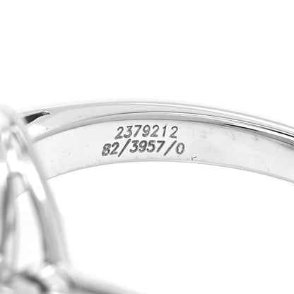 Chopard 18K White Gold Happy Diamonds Circle Ring 51 5.75 5 of 5