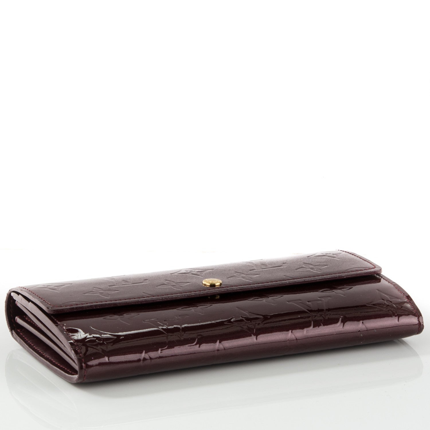 Louis Vuitton Vernis Sarah Wallet Rouge Fauviste 4 of 7