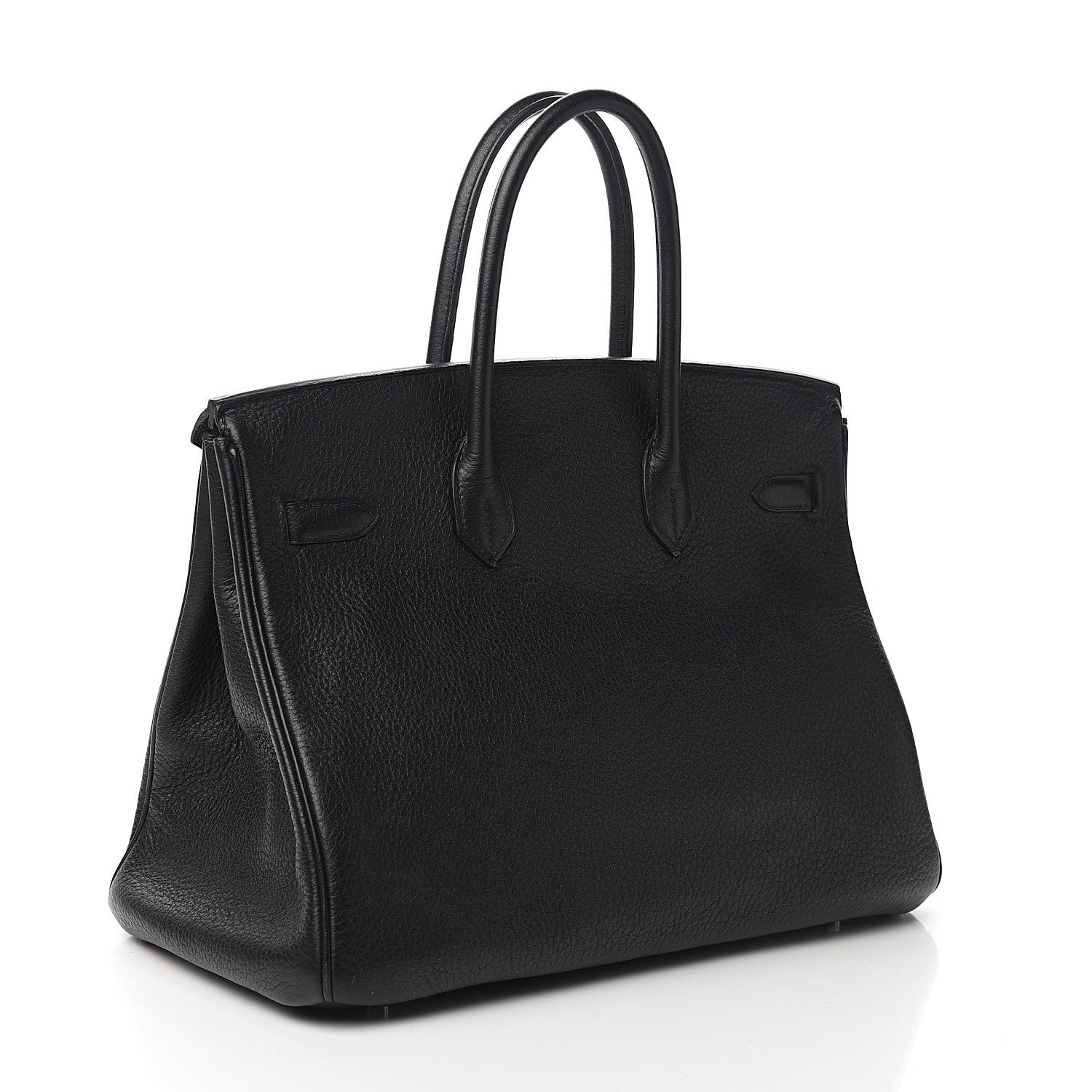 Hermes Taurillon Clemence Birkin 35 Black 2 of 32