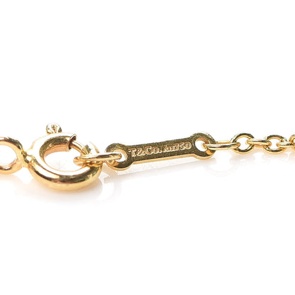 Tiffany 18K Yellow Gold Diamond Double Loving Heart Bracelet 4 of 6