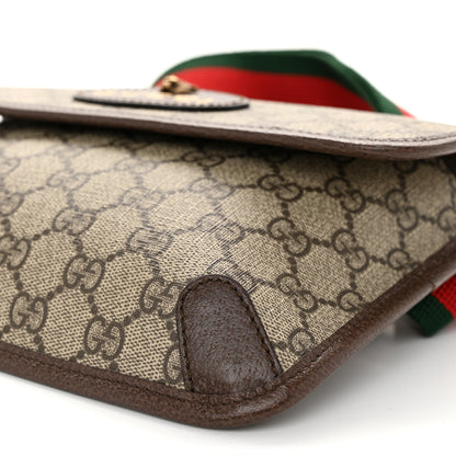 Gucci GG Supreme Monogram Neo Vintage Web Belt Bag Brown 10 of 10