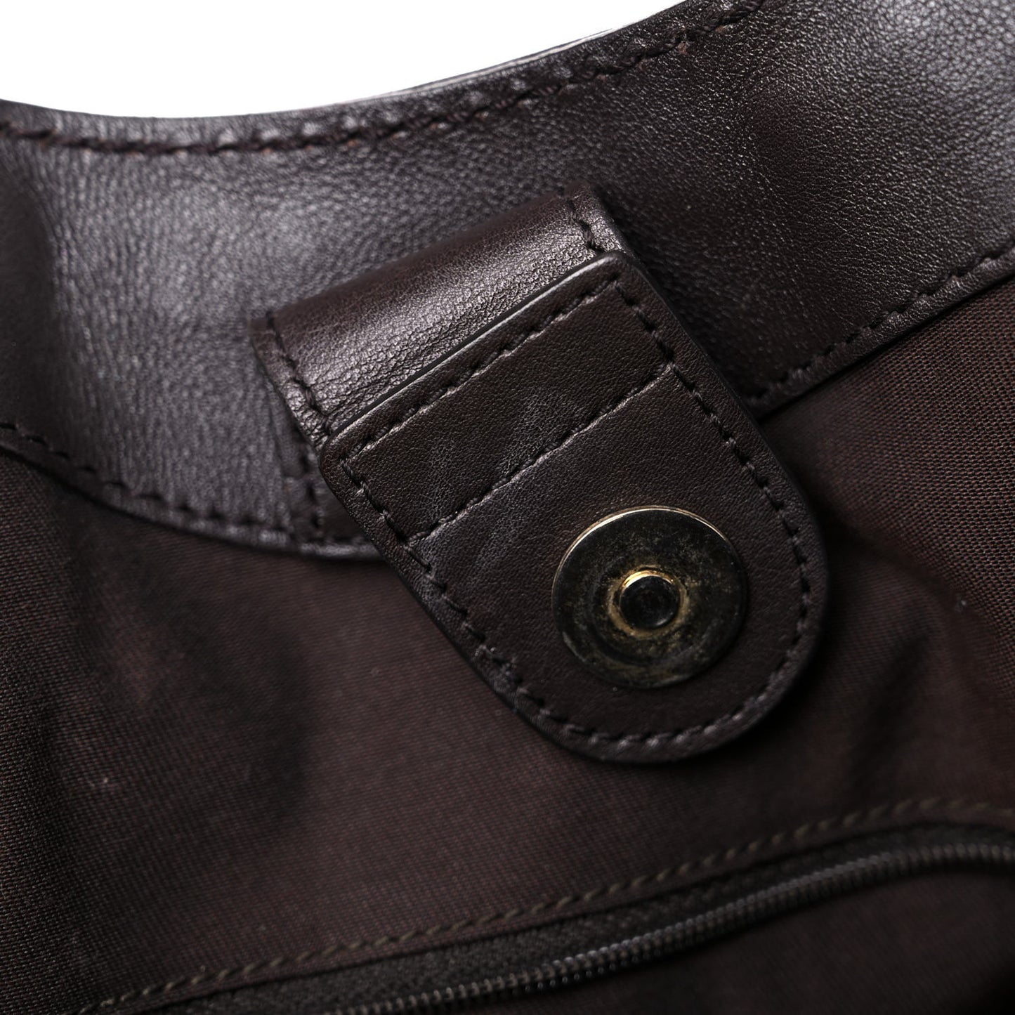 Monogram Medium Sukey Tote Dark Brown