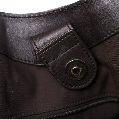 Gucci Monogram Medium Sukey Tote Dark Brown 13 of 26