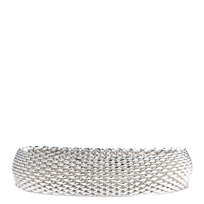 Tiffany Sterling Silver Somerset Mesh Bracelet 1 of 4