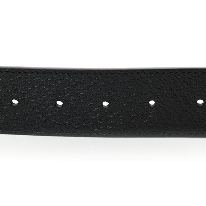 Gucci Textured Calfskin Double G 40mm Belt 90 36 Black 4 of 7